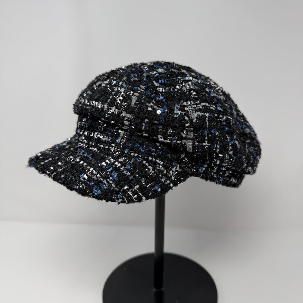myBasic Textured Tweed Newsboy Cap